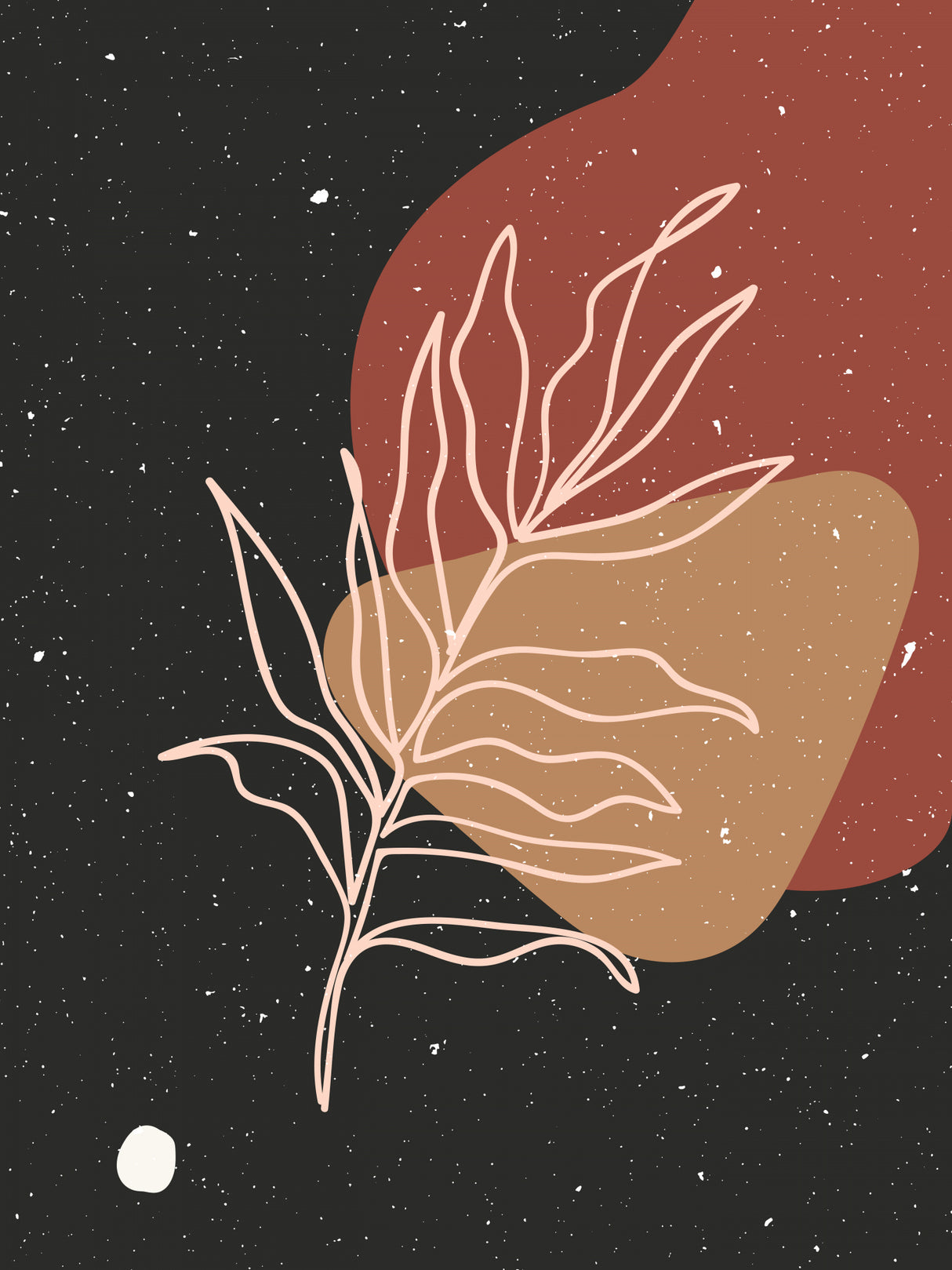 Abstract composition 18 Poster och Canvastavla