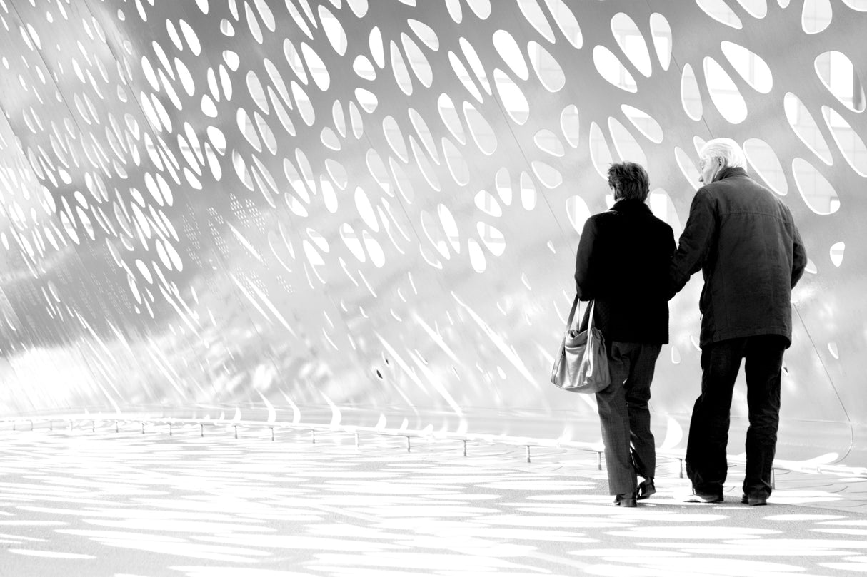 Walk in the light Poster och Canvastavla