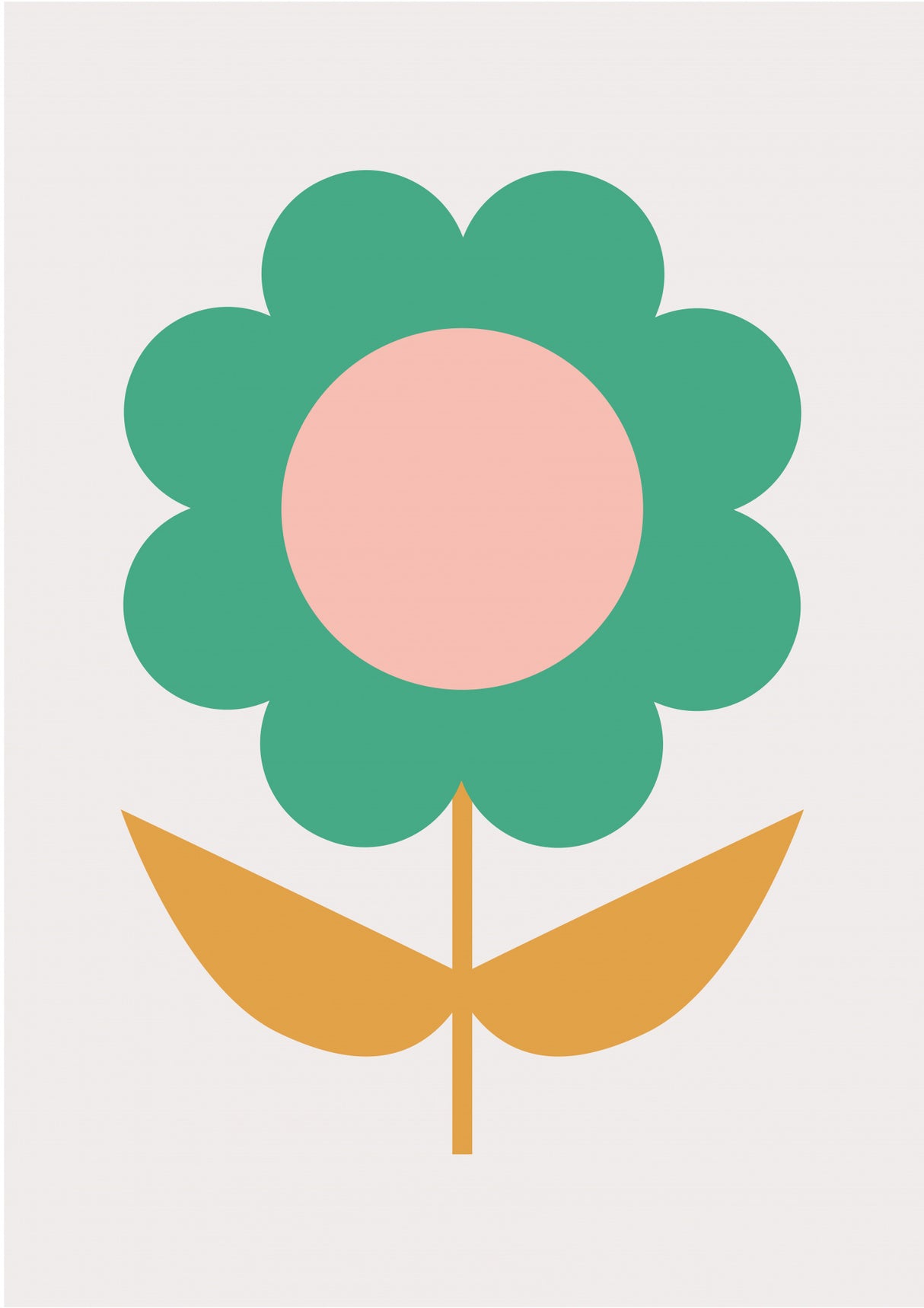 Flower 4 Poster och Canvastavla