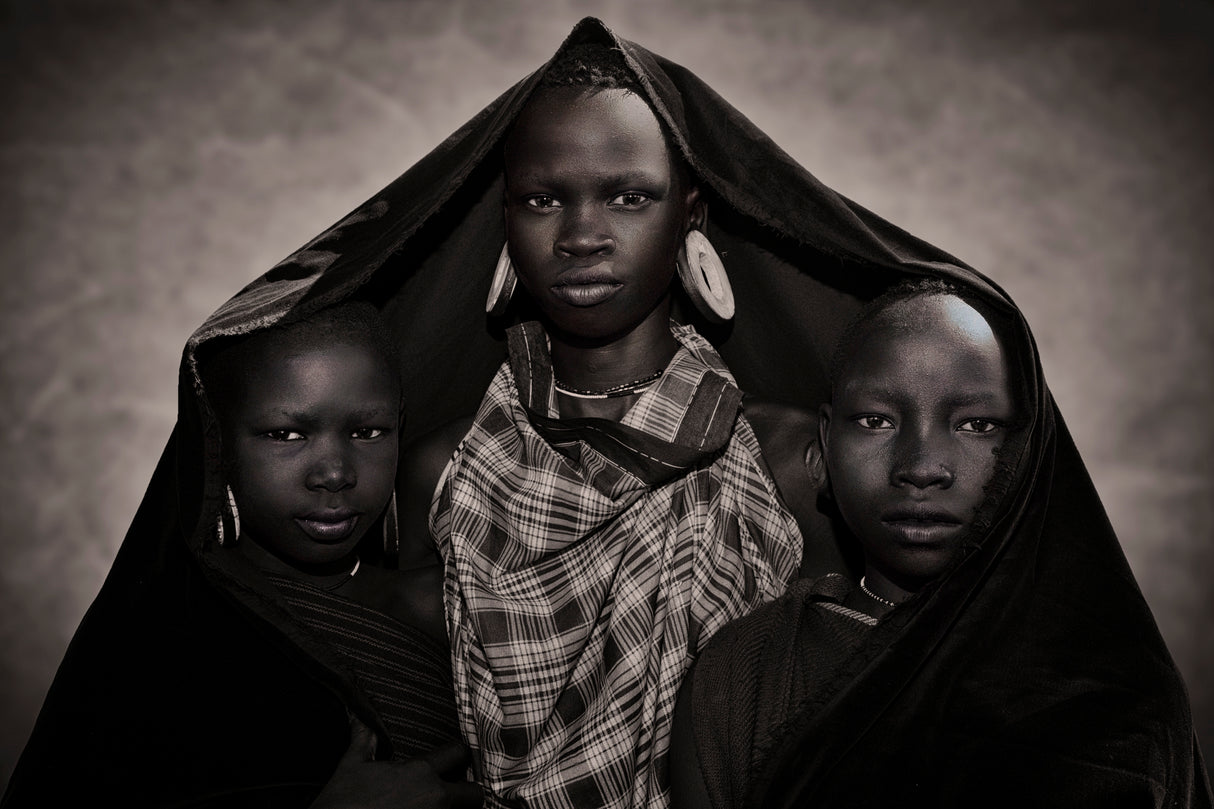 Ethiopian Family Poster och Canvastavla