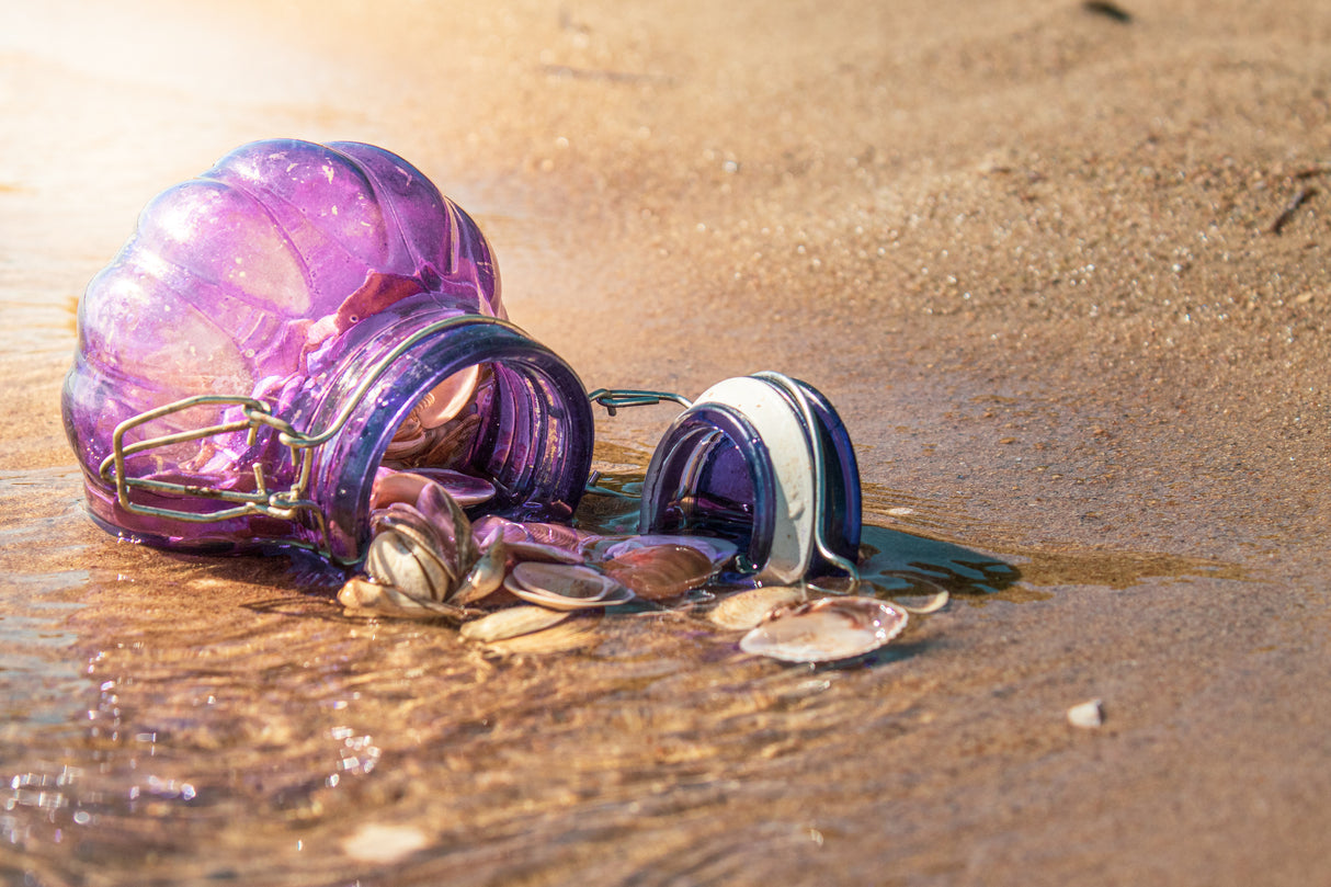 Treasure On the Beach Poster och Canvastavla
