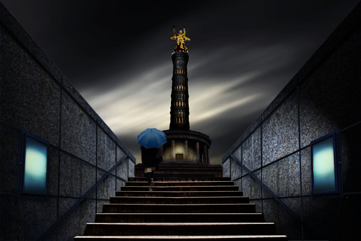 stairway to darkness Poster och Canvastavla