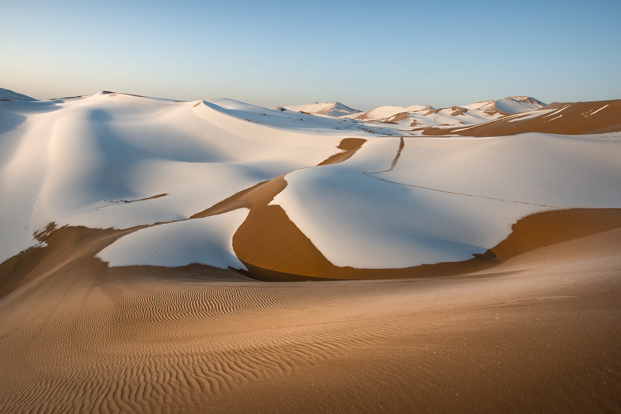Badain Jaran Desert Poster och Canvastavla