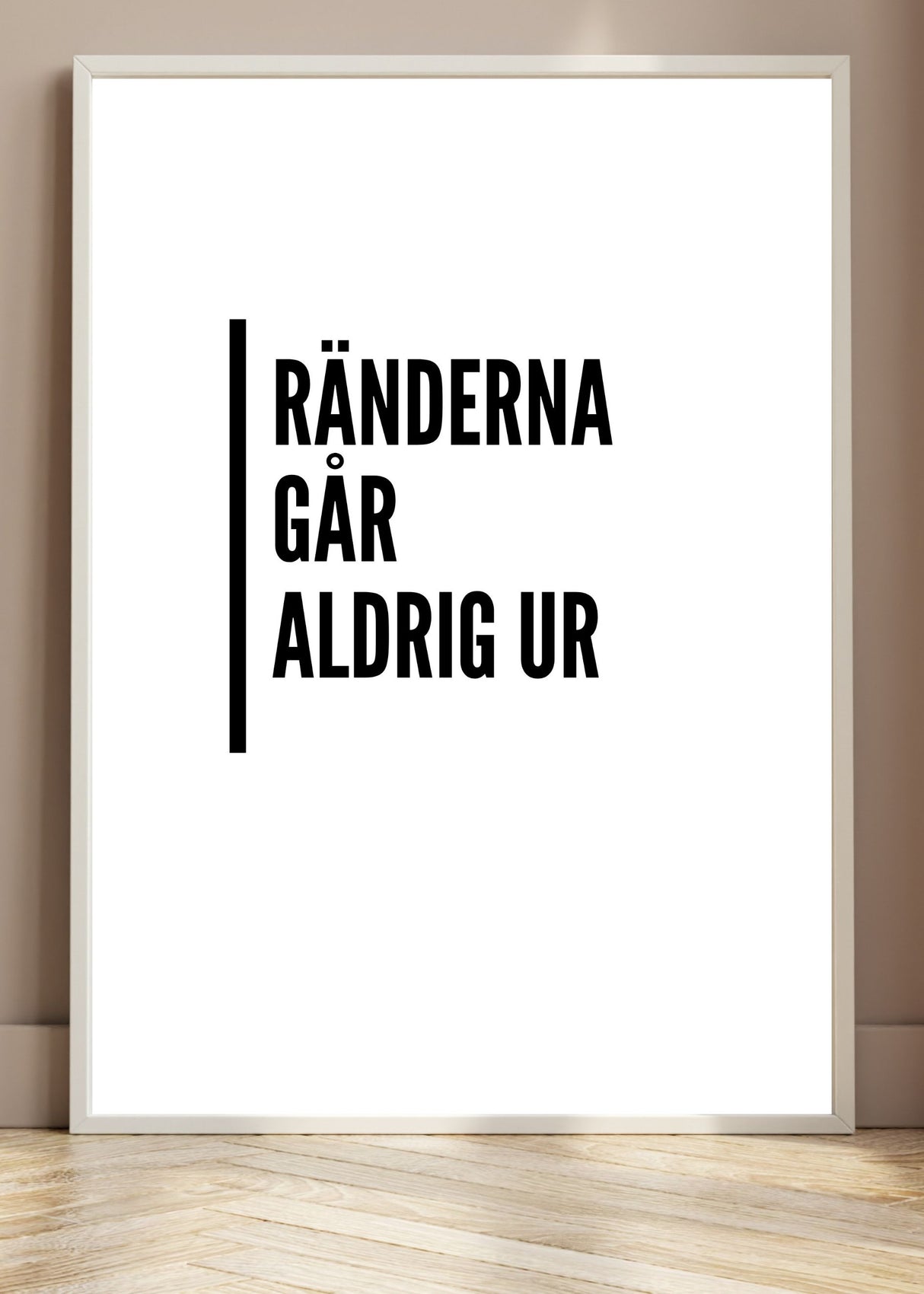 Landskrona Bois - Ränderna går aldrig ur poster