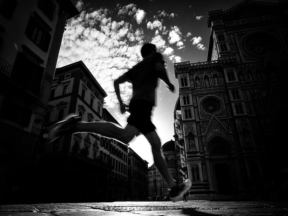 Running Ghost Poster och Canvastavla