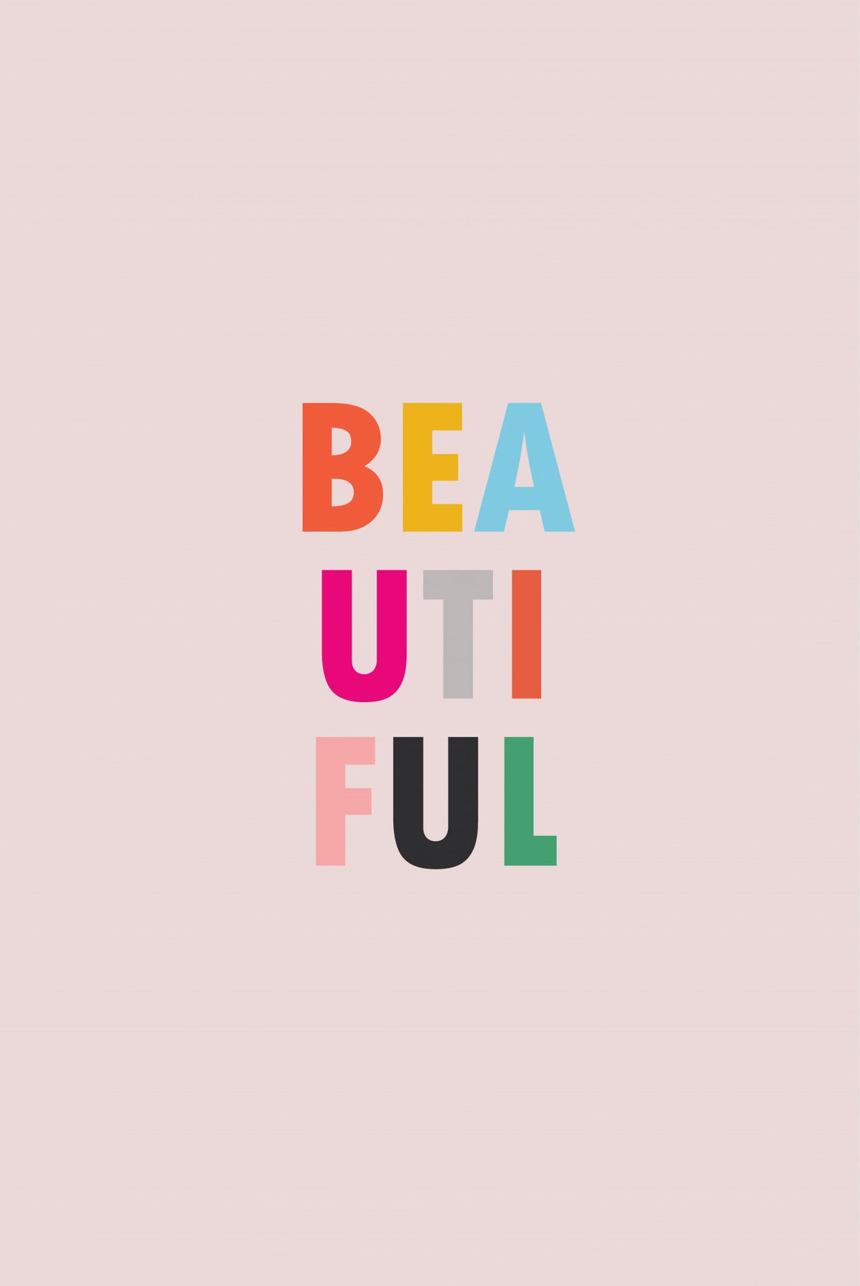 Beautiful Poster och Canvastavla