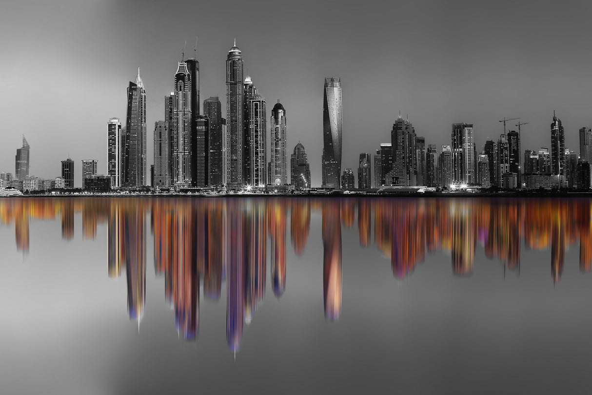 Jumeirah towers Poster och Canvastavla