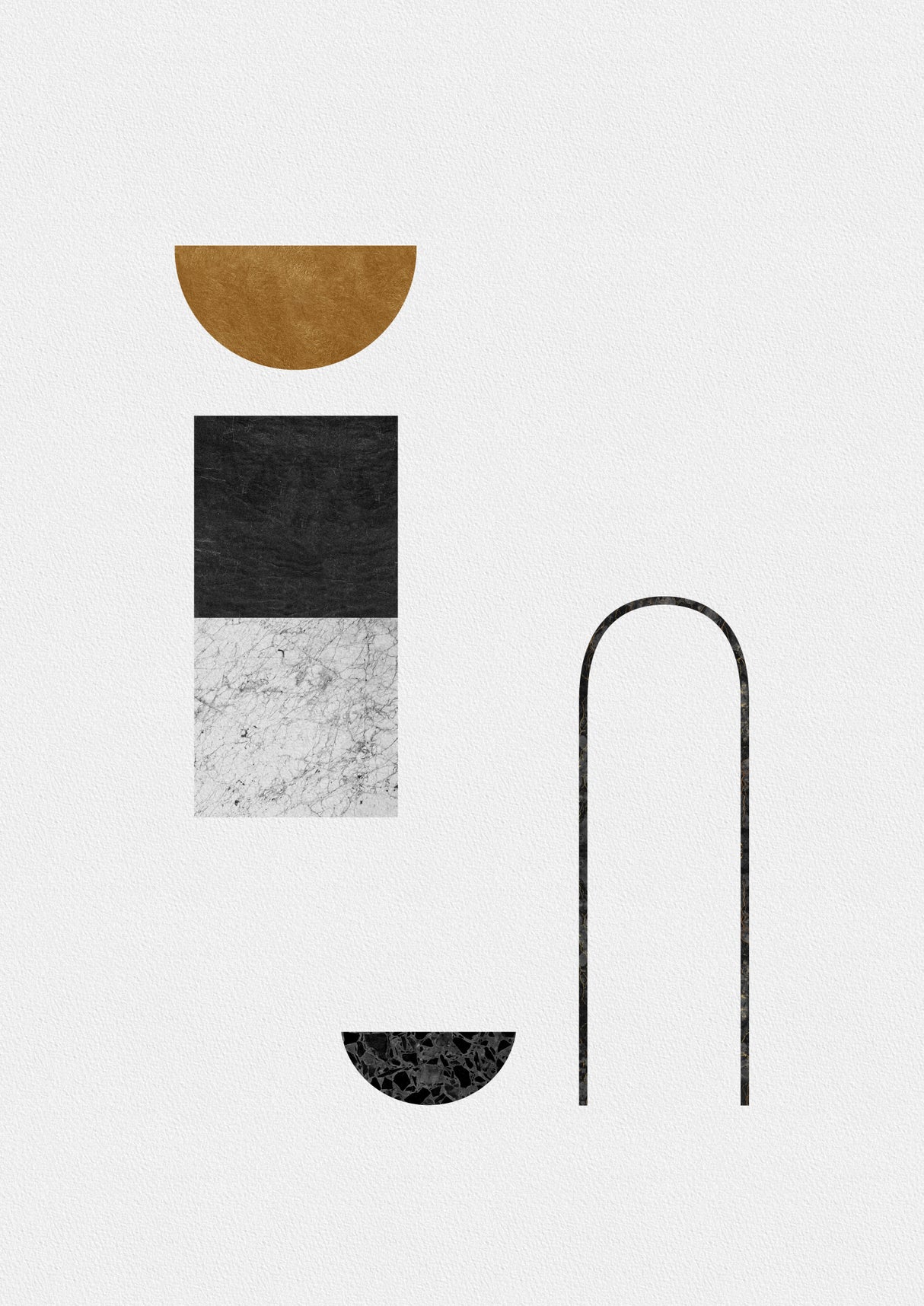 Abstract Geometric IV Poster och Canvastavla