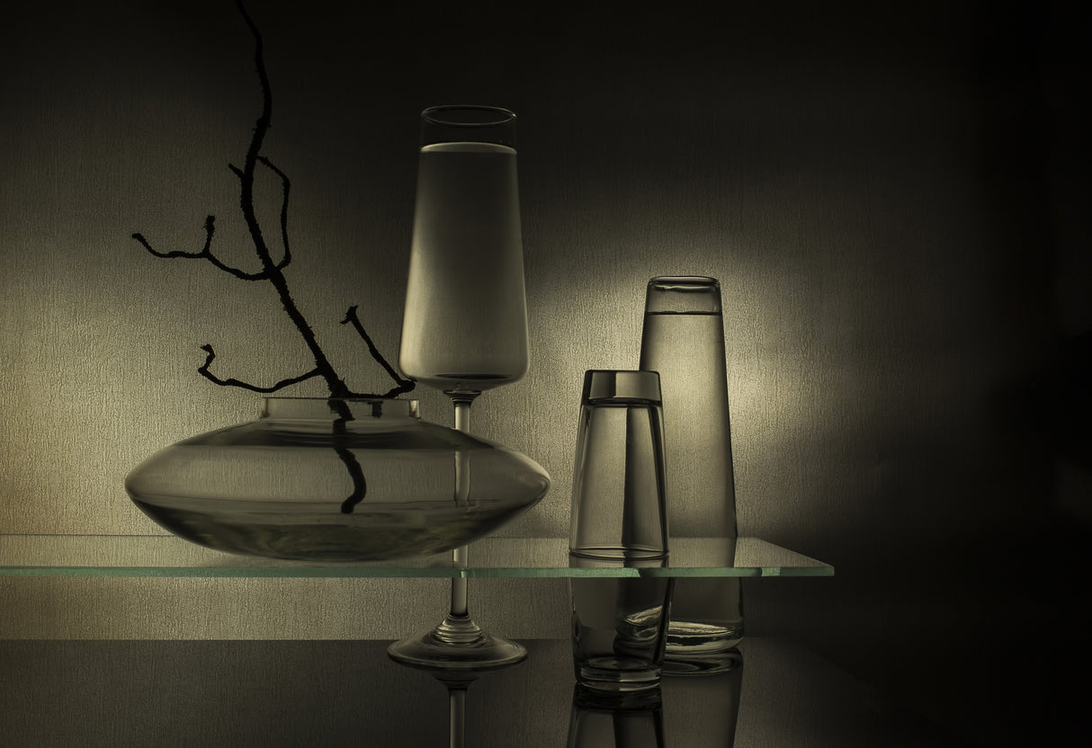 From the series "Experiments with glass" Poster och Canvastavla