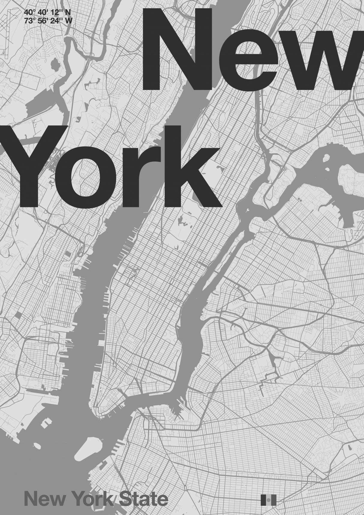 New York Poster och Canvastavla