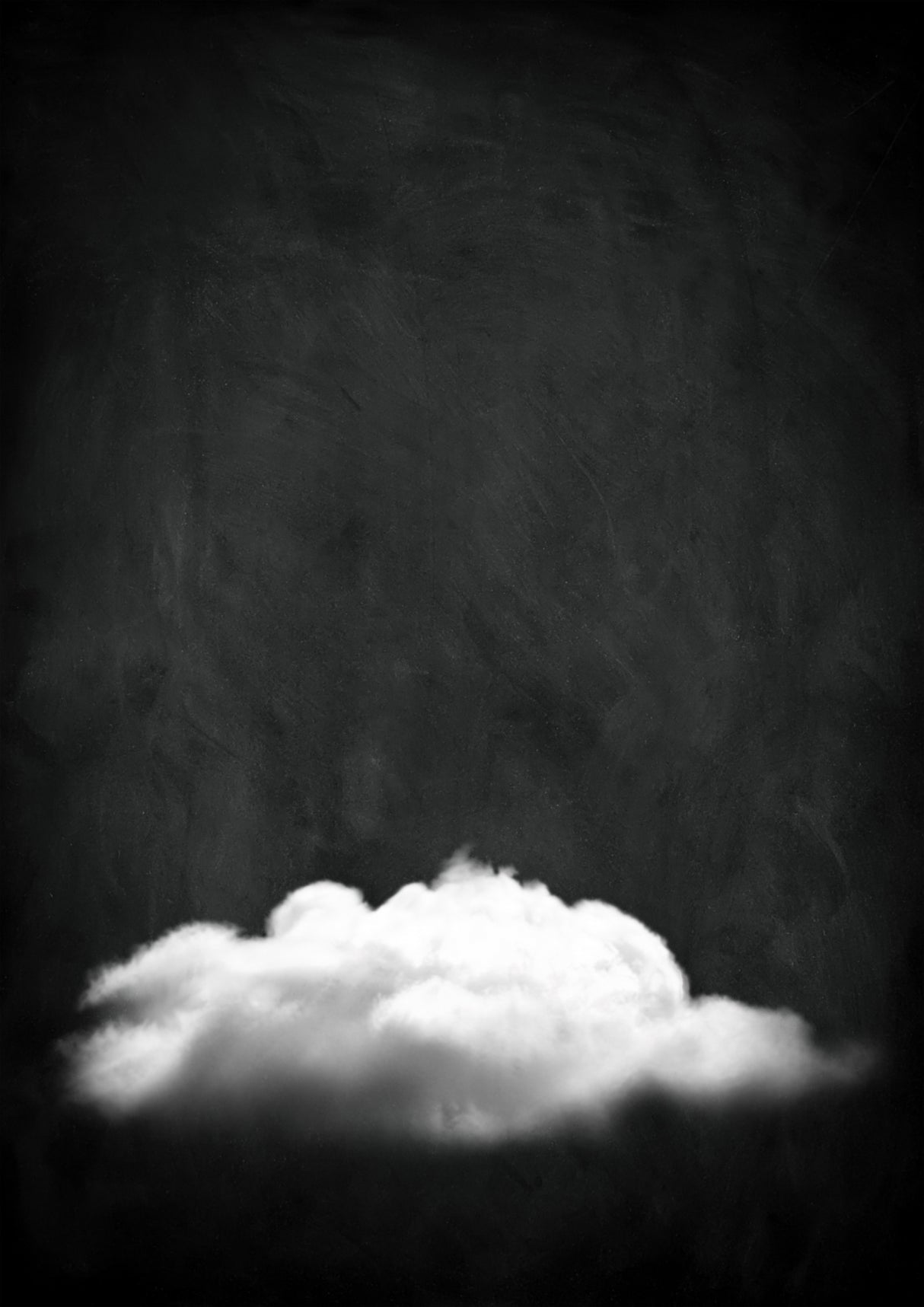 Black Cloud No2 Poster och Canvastavla