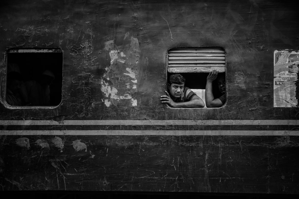 Train Poster och Canvastavla