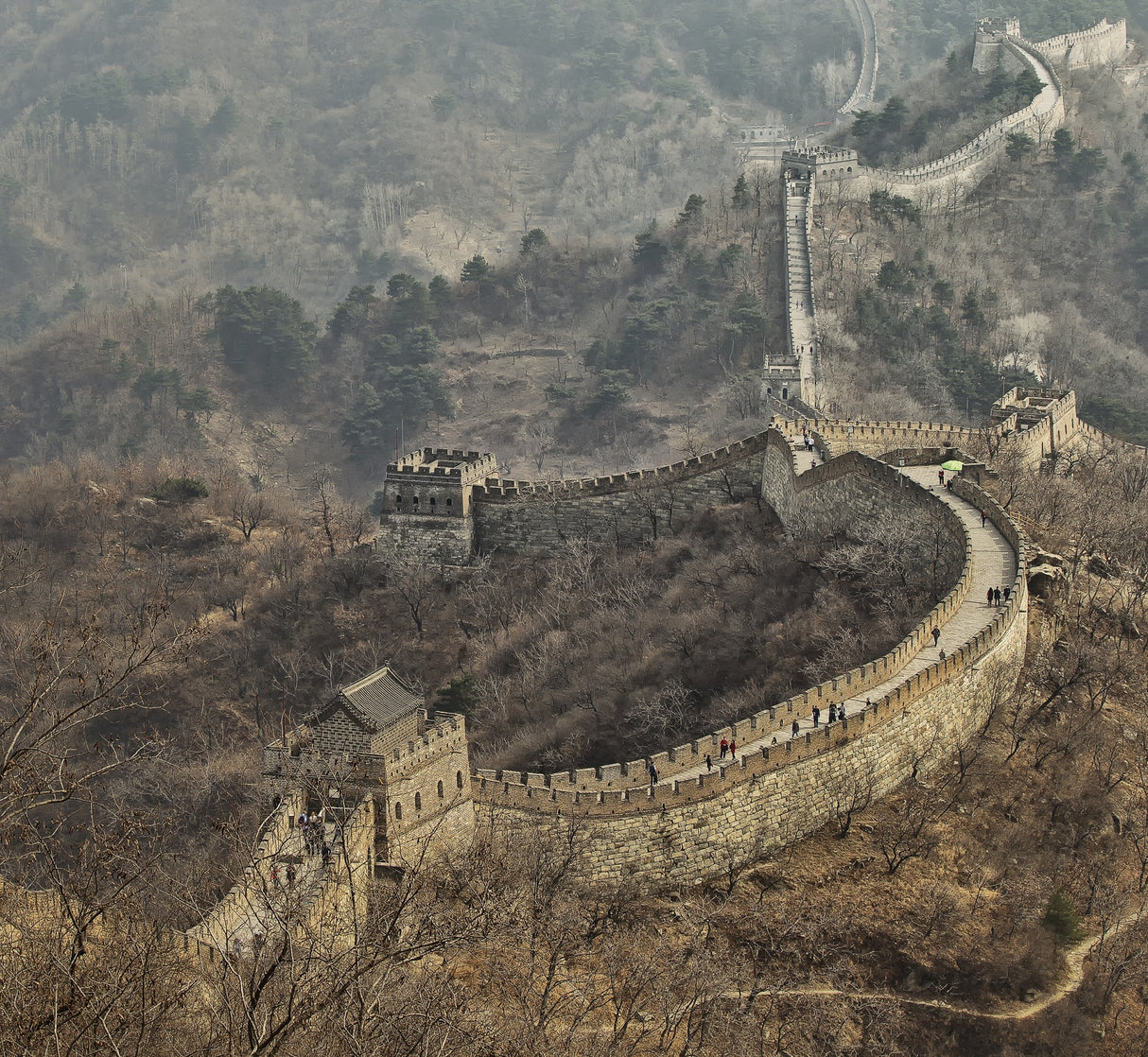 Early Spring in Mutianyu Poster och Canvastavla