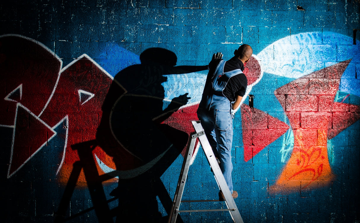 Graffiti Twin Poster och Canvastavla