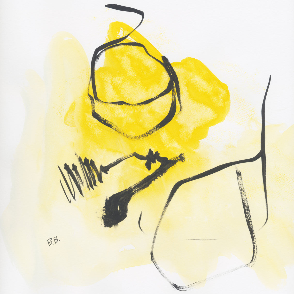 Life in Yellow 1 Poster och Canvastavla