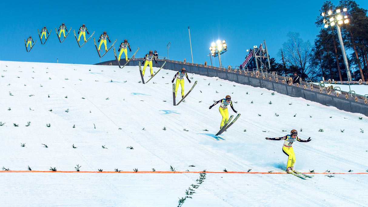 Anatomy of a Ski Jump Poster och Canvastavla