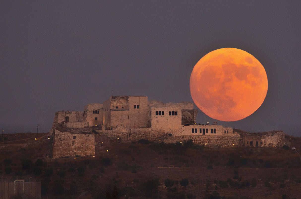 Supermoon Poster och Canvastavla