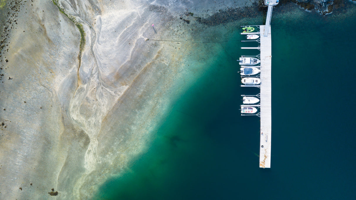 Small harbour Poster och Canvastavla