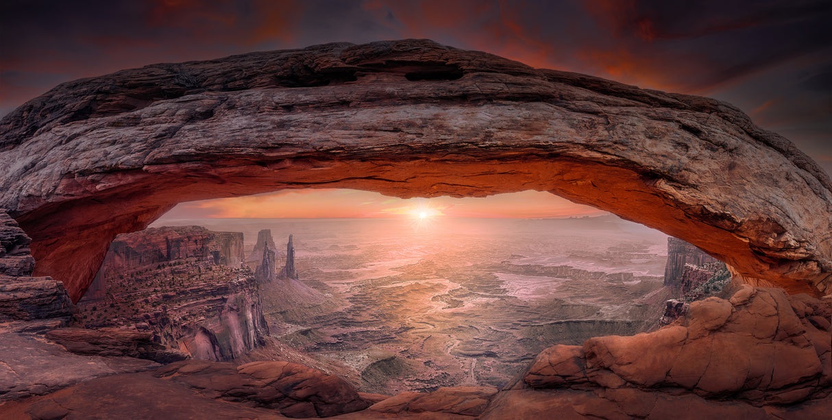 Sunrise Lookout Poster och Canvastavla