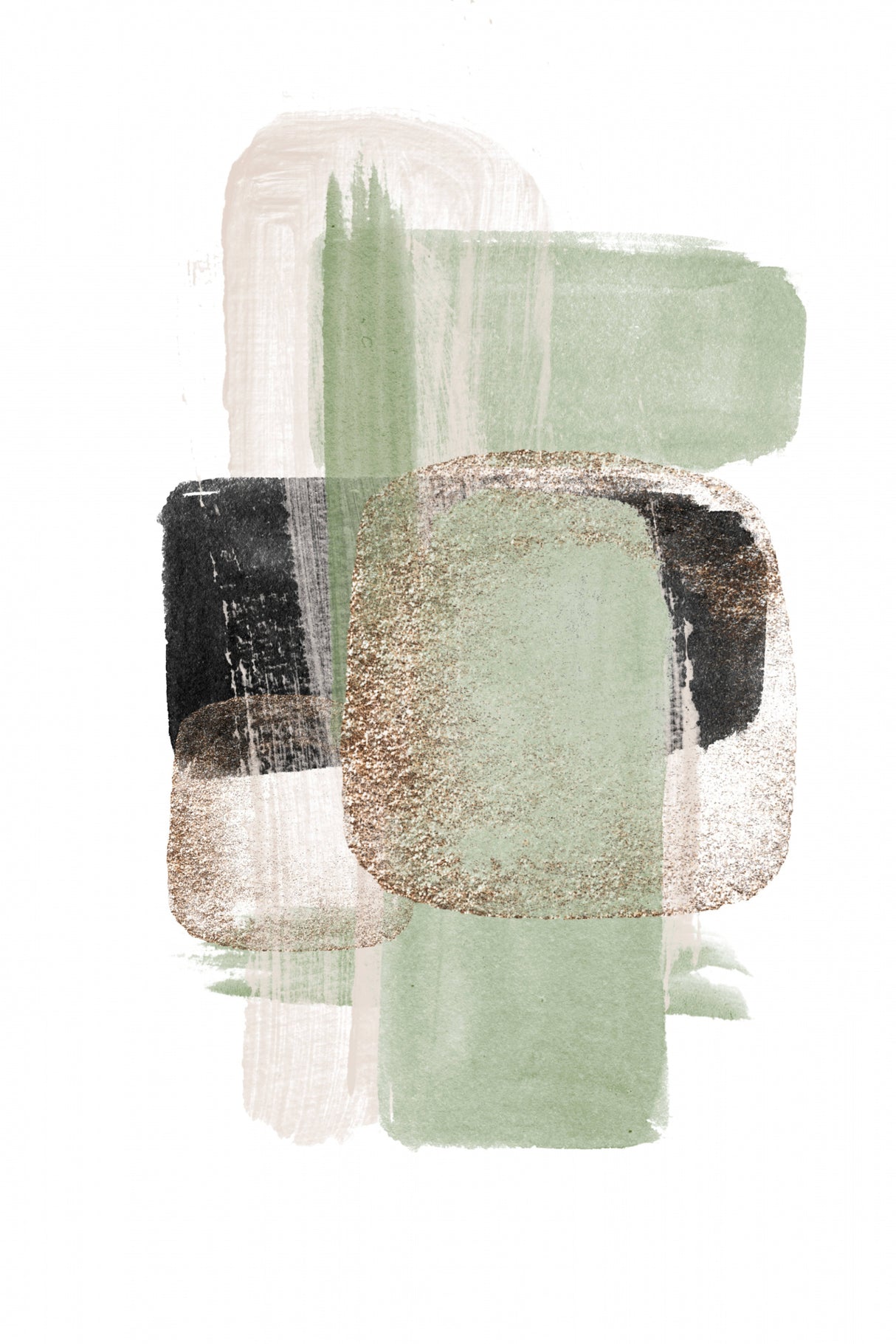 Simple Green-1 Poster och Canvastavla