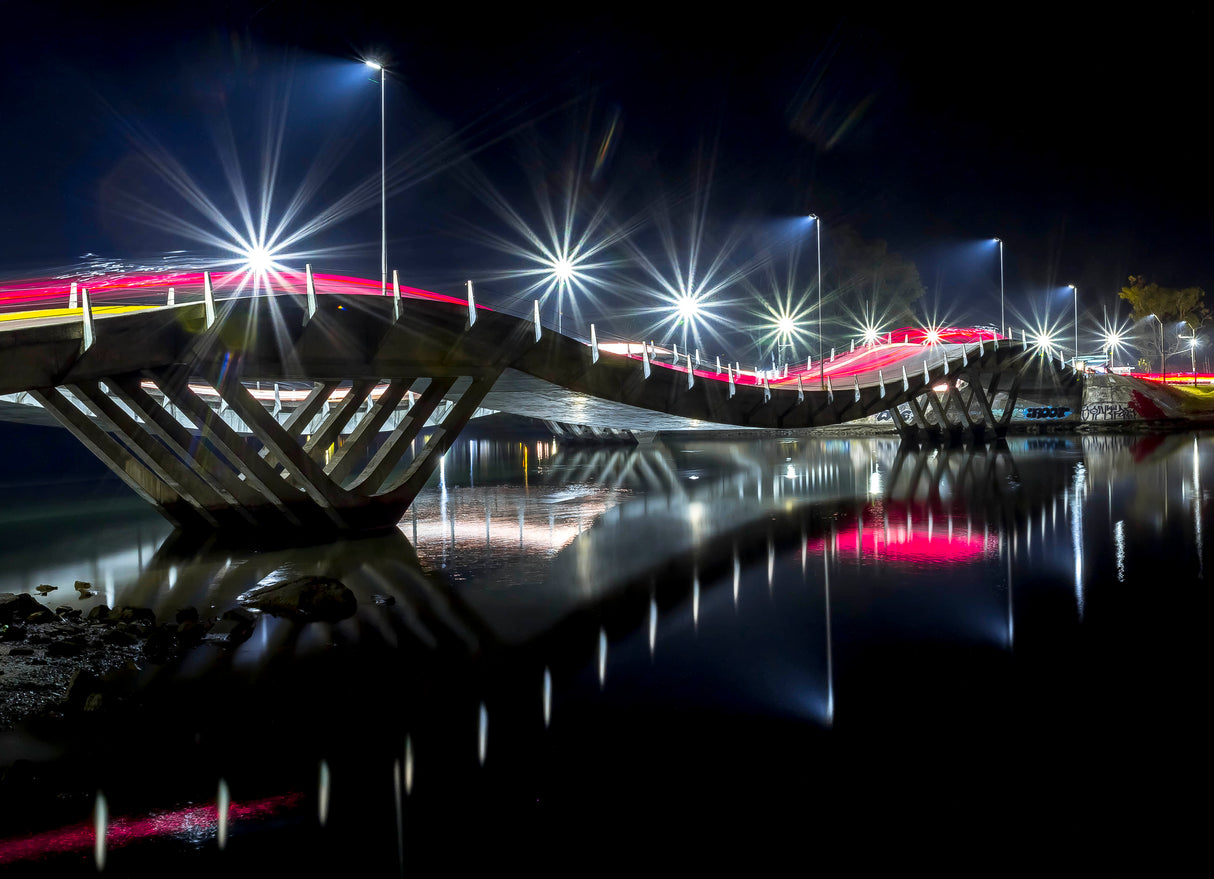 Wave bridge Poster och Canvastavla