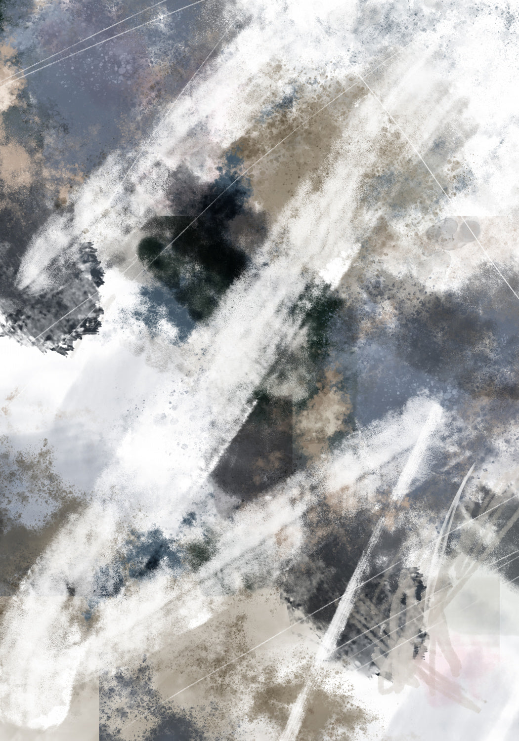 Zig Zag Poster och Canvastavla