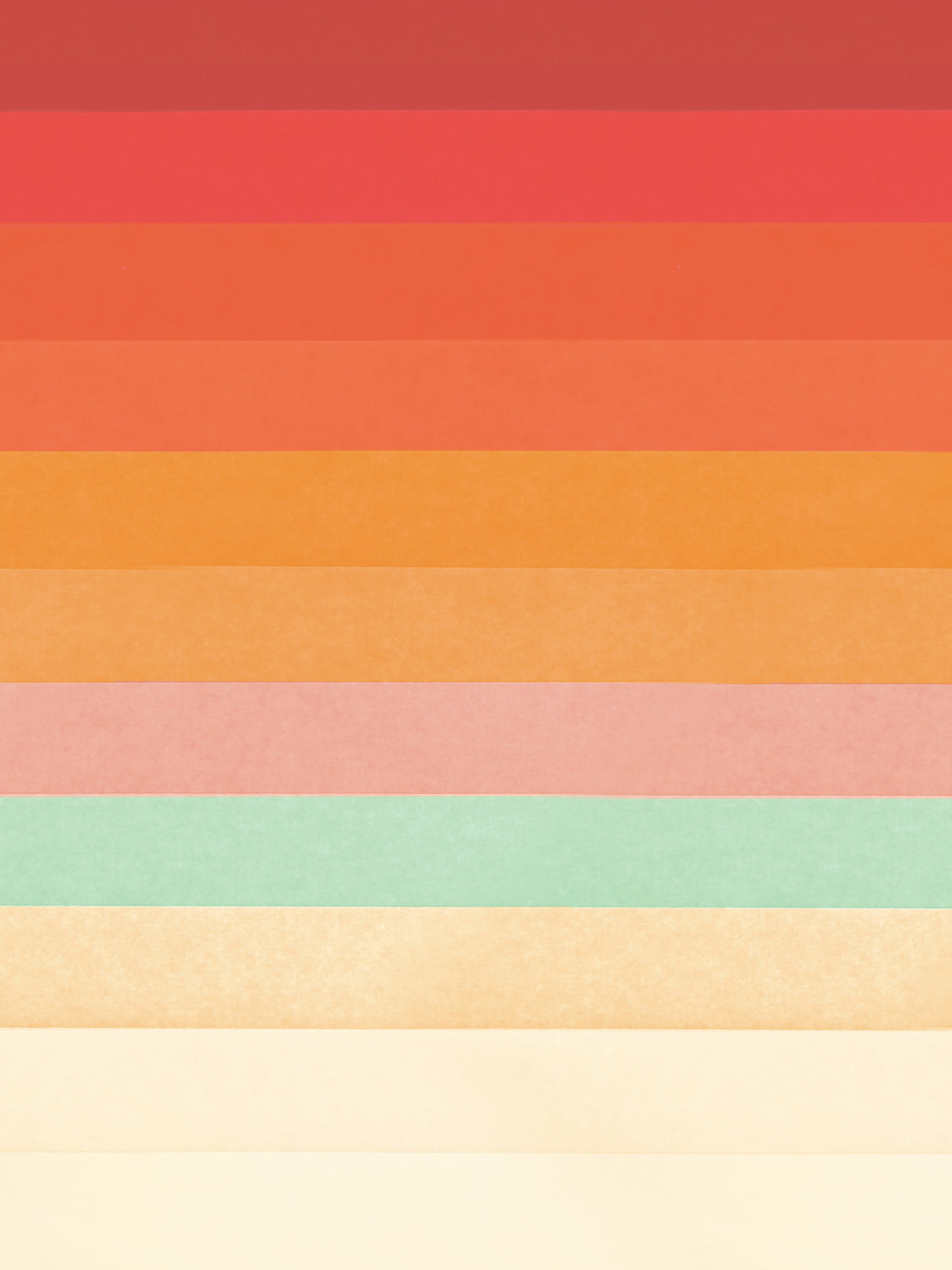 Rainbow Chevrons Poster och Canvastavla