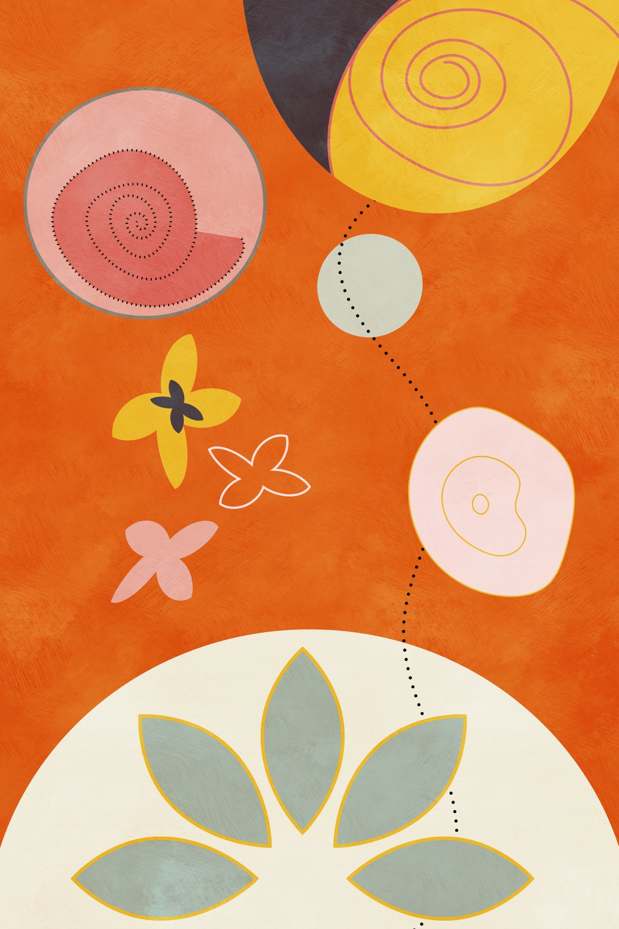 Friendly Colors 2 Poster och Canvastavla