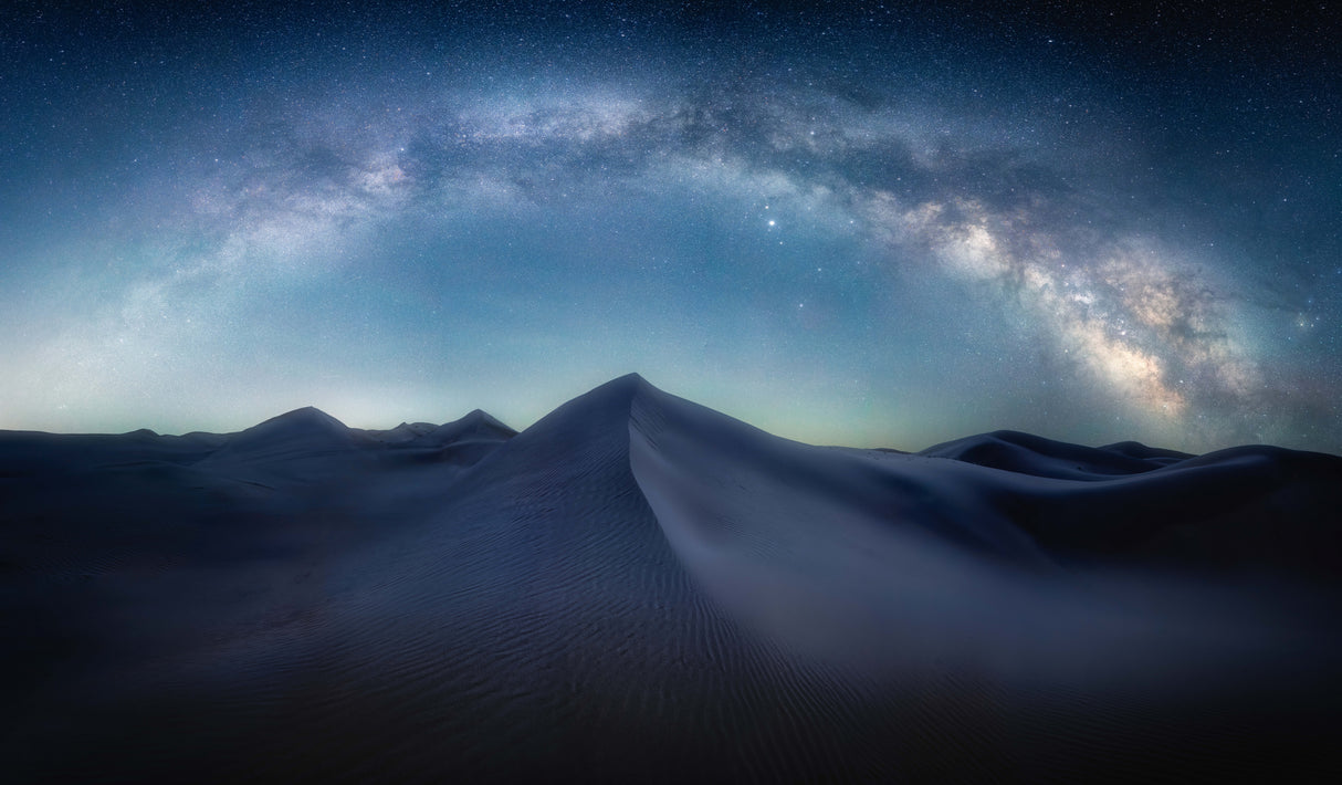 Desert starry sky Poster och Canvastavla