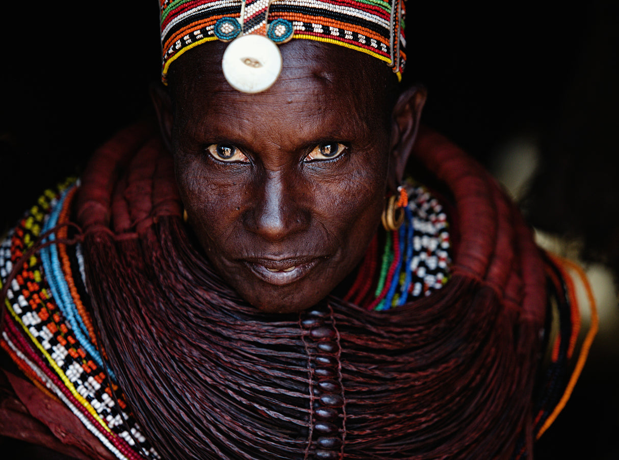 Samburu women Poster och Canvastavla