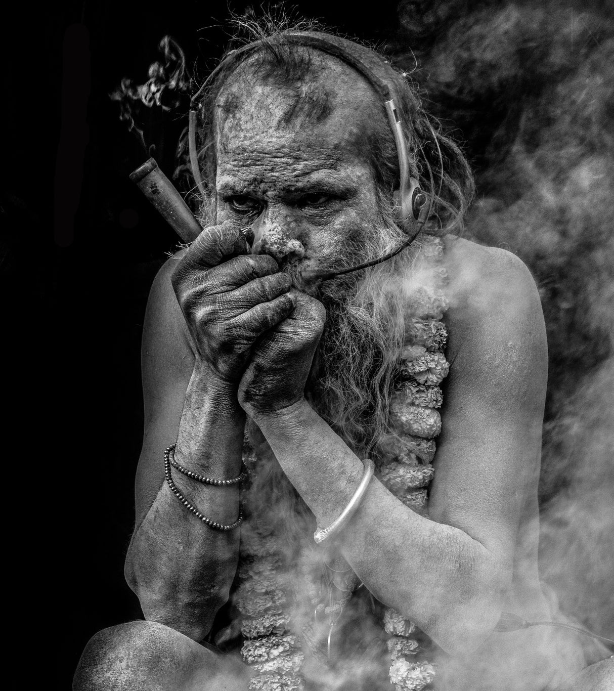 the smoker Poster och Canvastavla