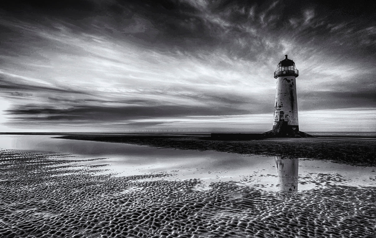 On Talacre Beach Poster och Canvastavla