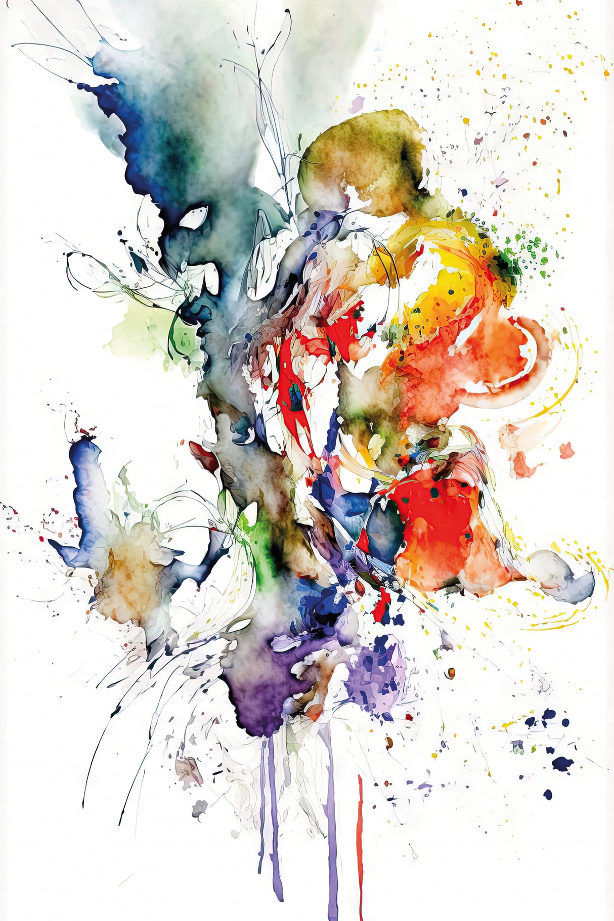 Abstract shape Poster och Canvastavla