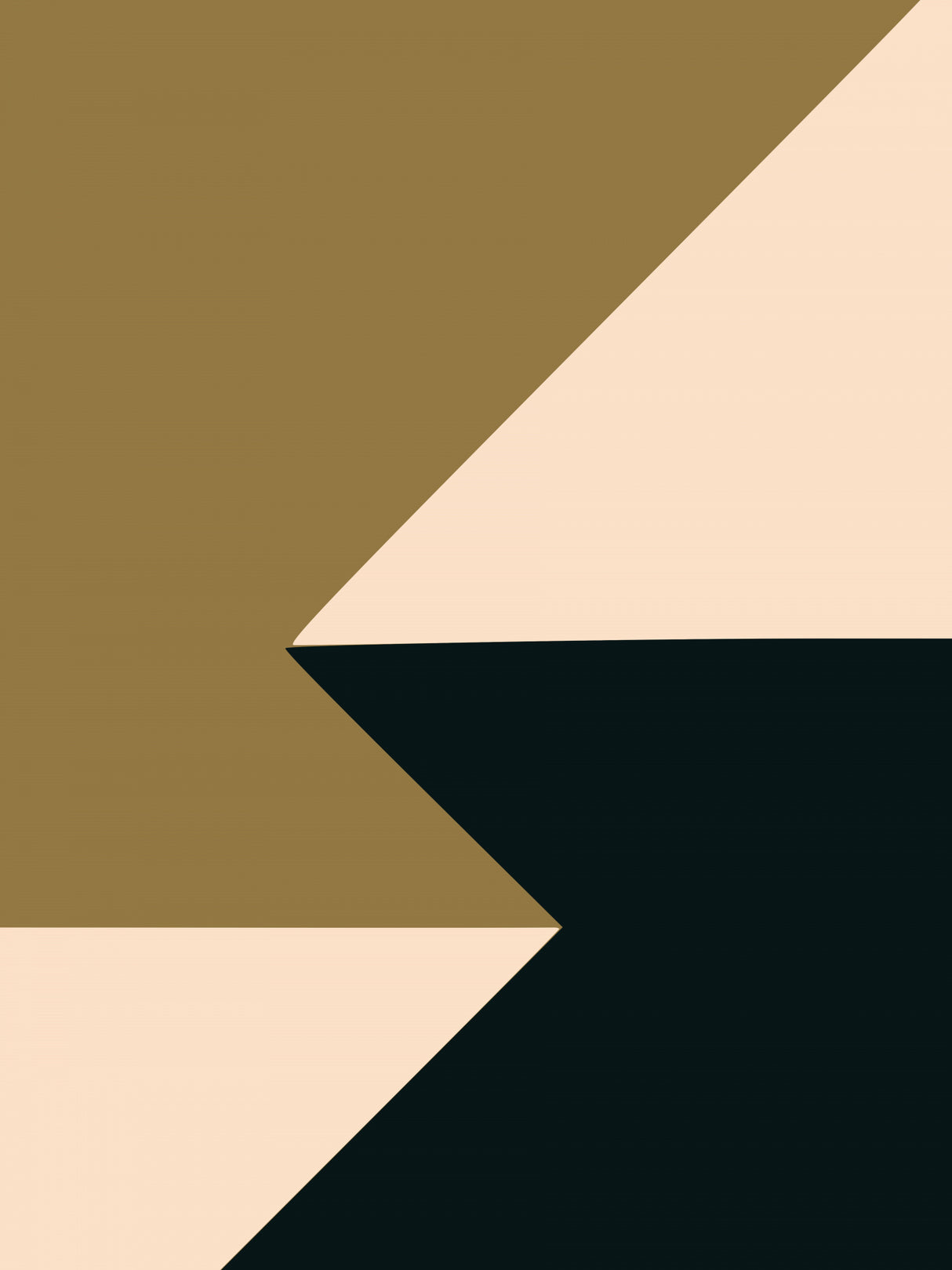 Minimal Large Geometric Poster och Canvastavla