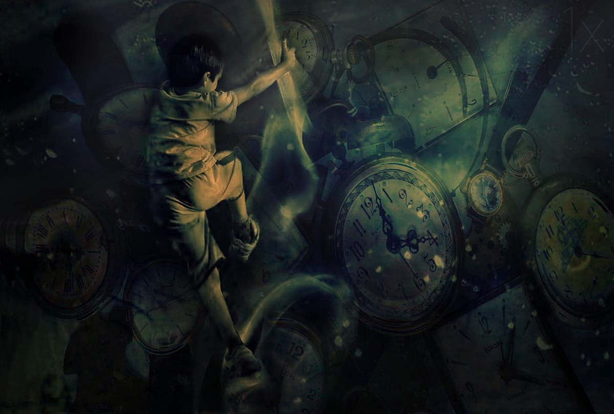 Through time. Poster och Canvastavla