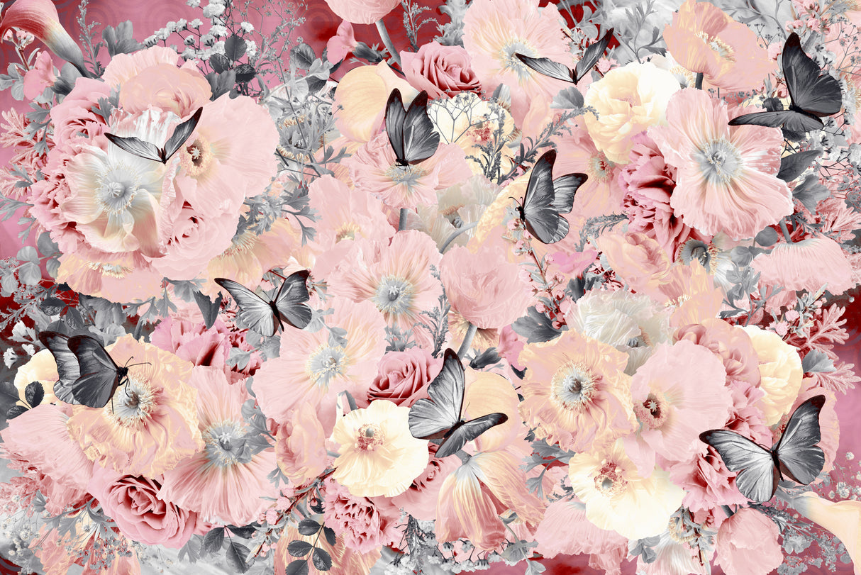 Summer Breeze Chinoiserie Poster och Canvastavla