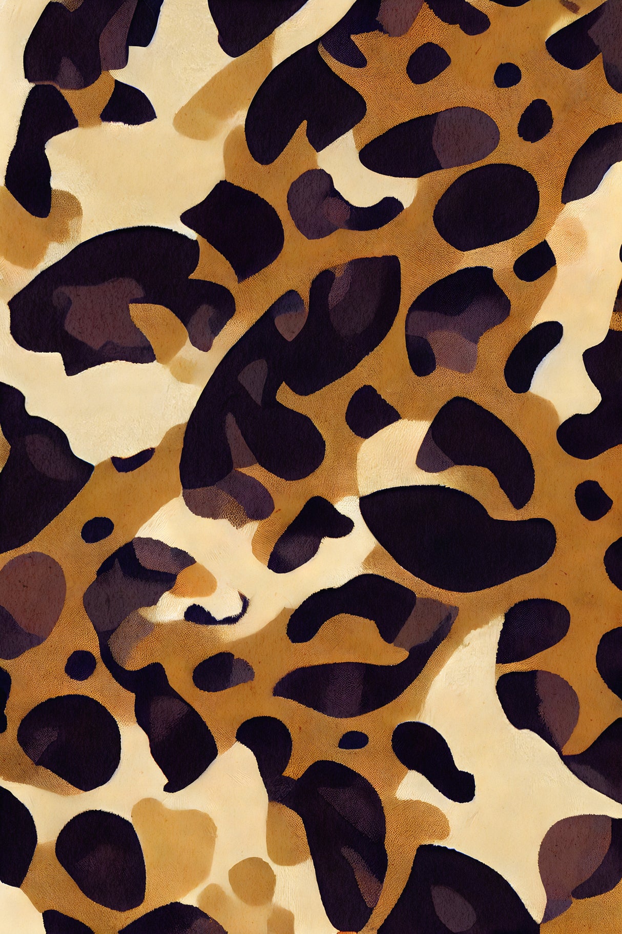 Leo Pattern Poster och Canvastavla
