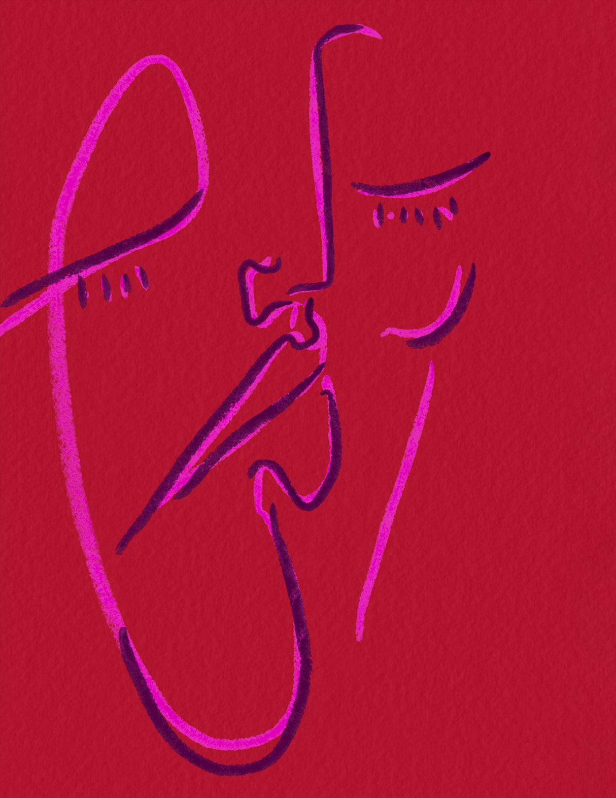 Rouge.png Poster och Canvastavla