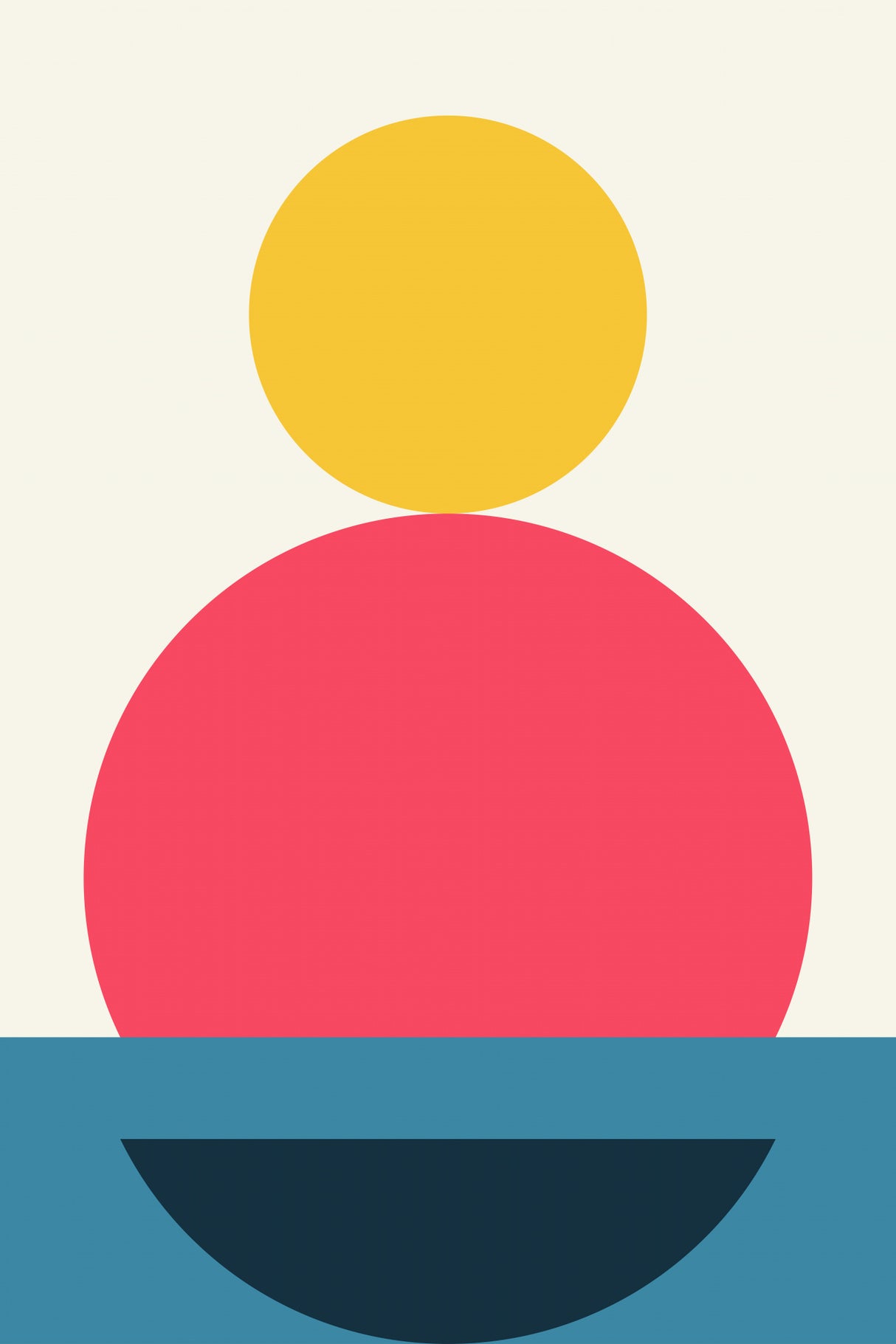 Abstract Geometric Fun #3 Poster och Canvastavla