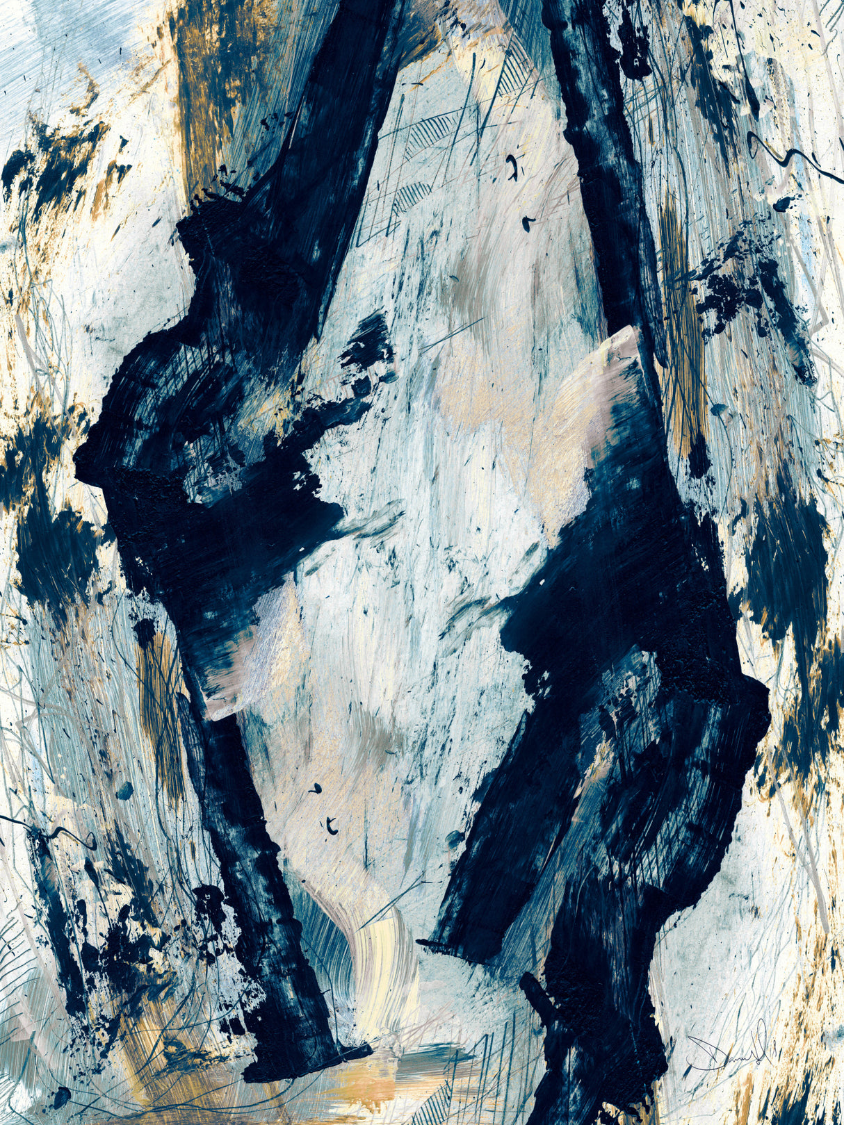 Glacier Poster och Canvastavla