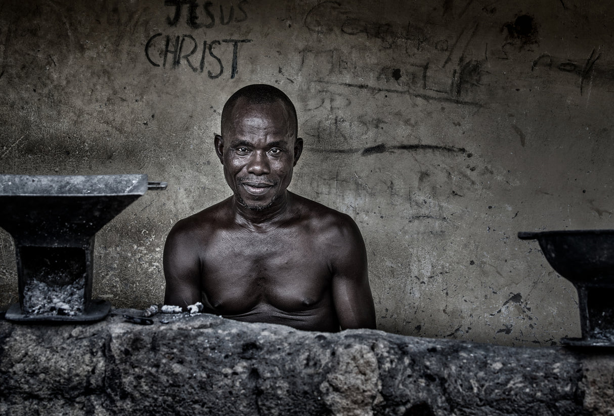 Man from Ghana Poster och Canvastavla