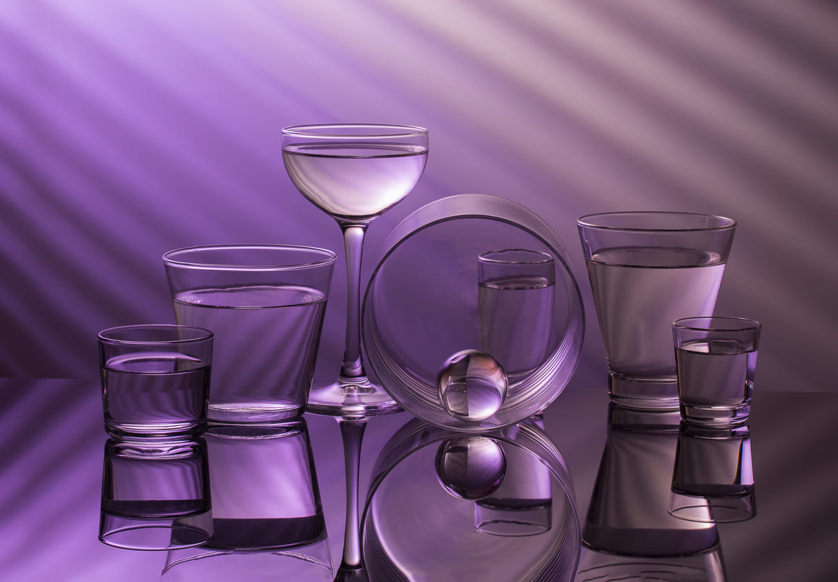 From the series "Experiments with glass" Poster och Canvastavla