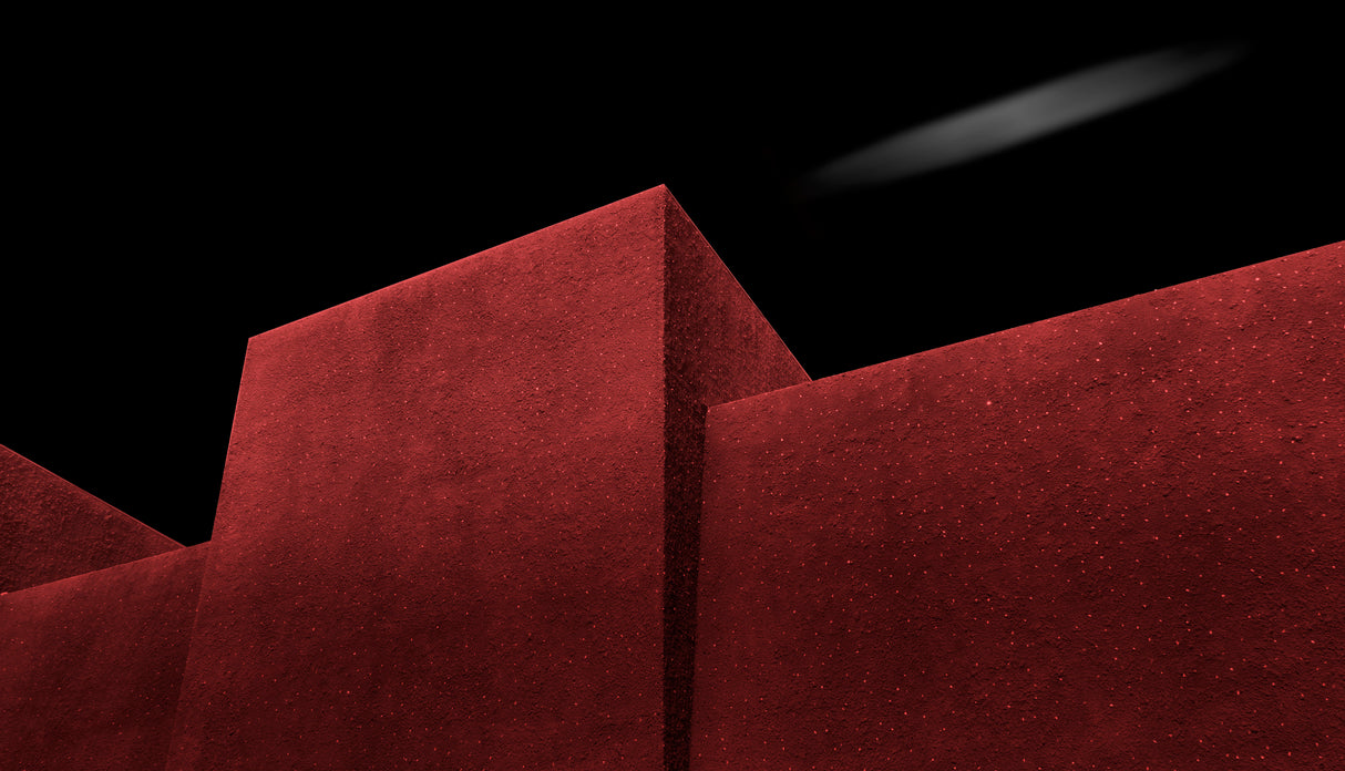 Red Wall Poster och Canvastavla