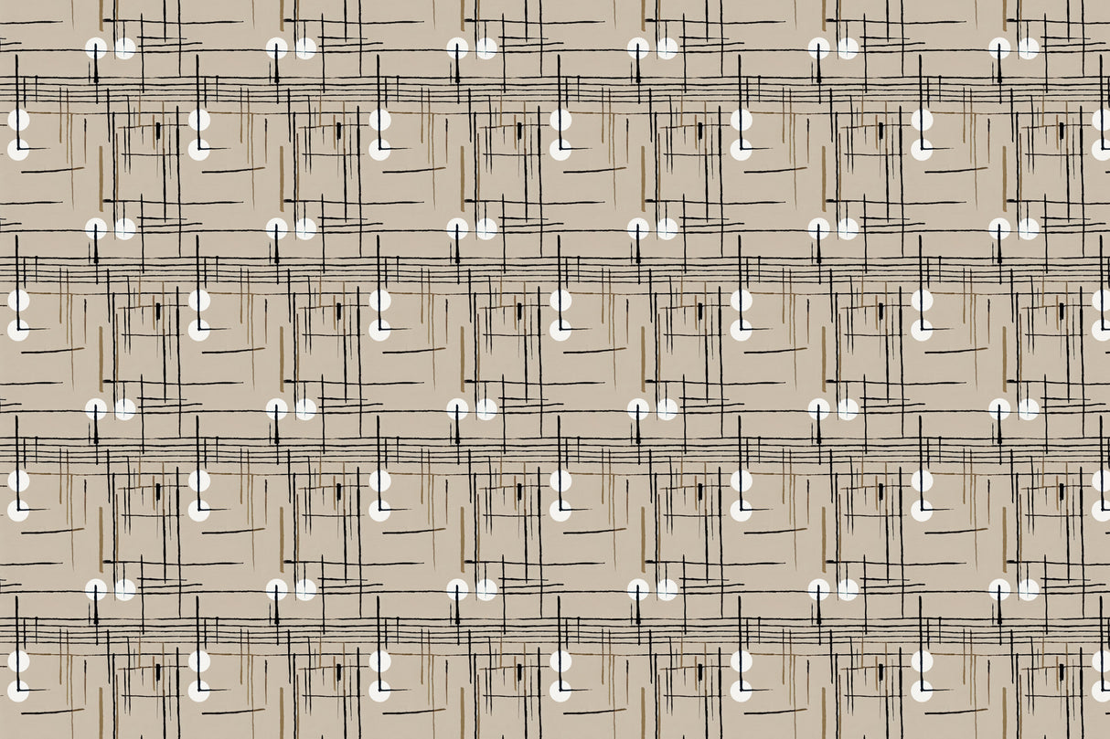 White Dots Pattern Poster och Canvastavla