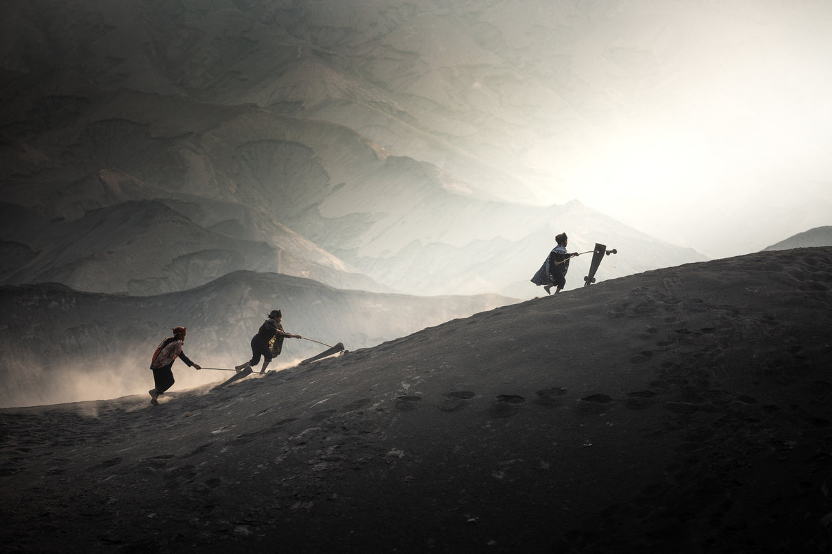 Chasing The Lights Poster och Canvastavla