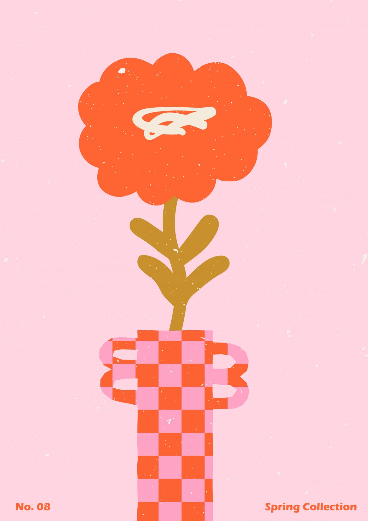 Spring Flower #08 Poster och Canvastavla