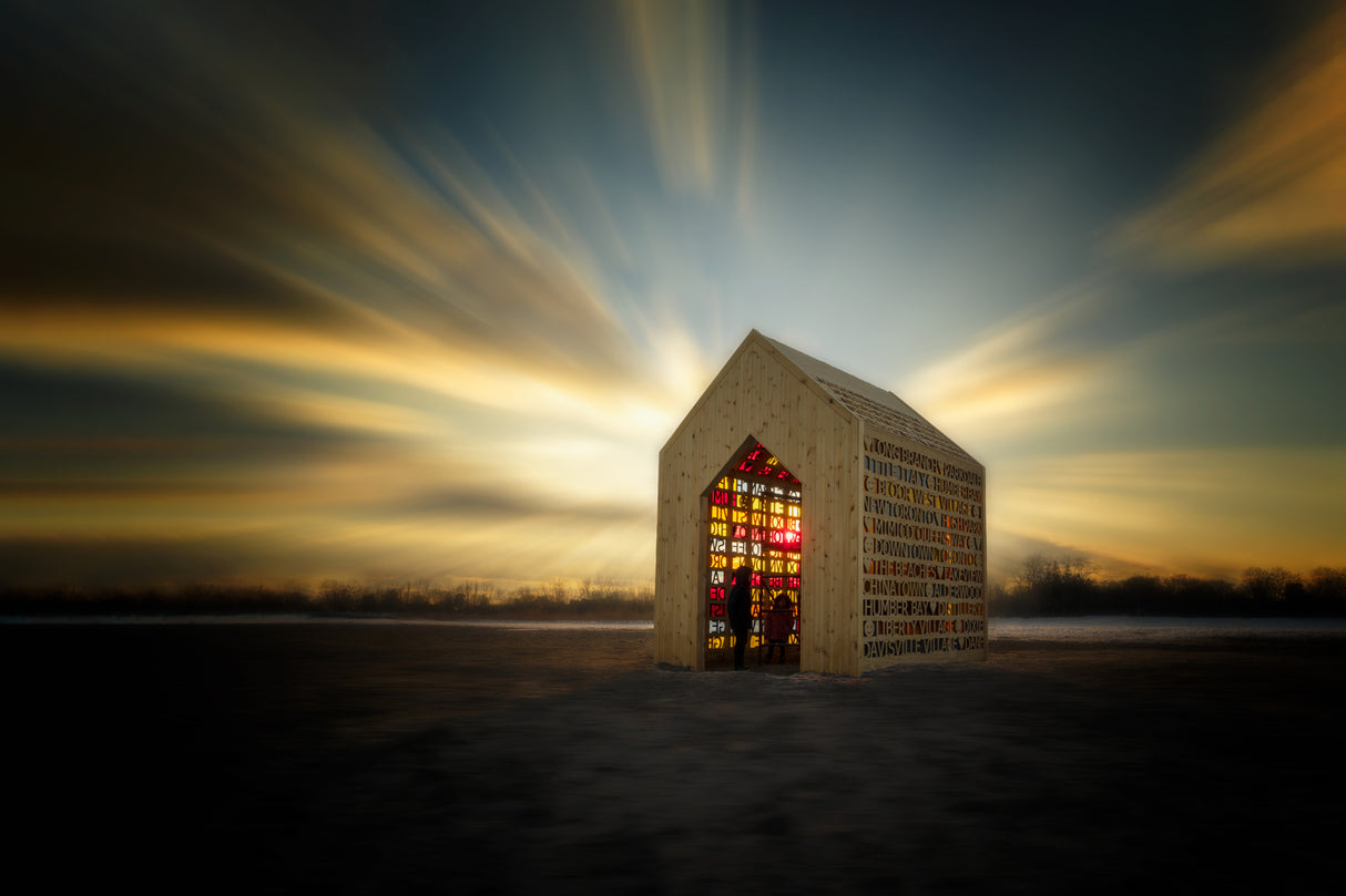 "the home" Poster och Canvastavla