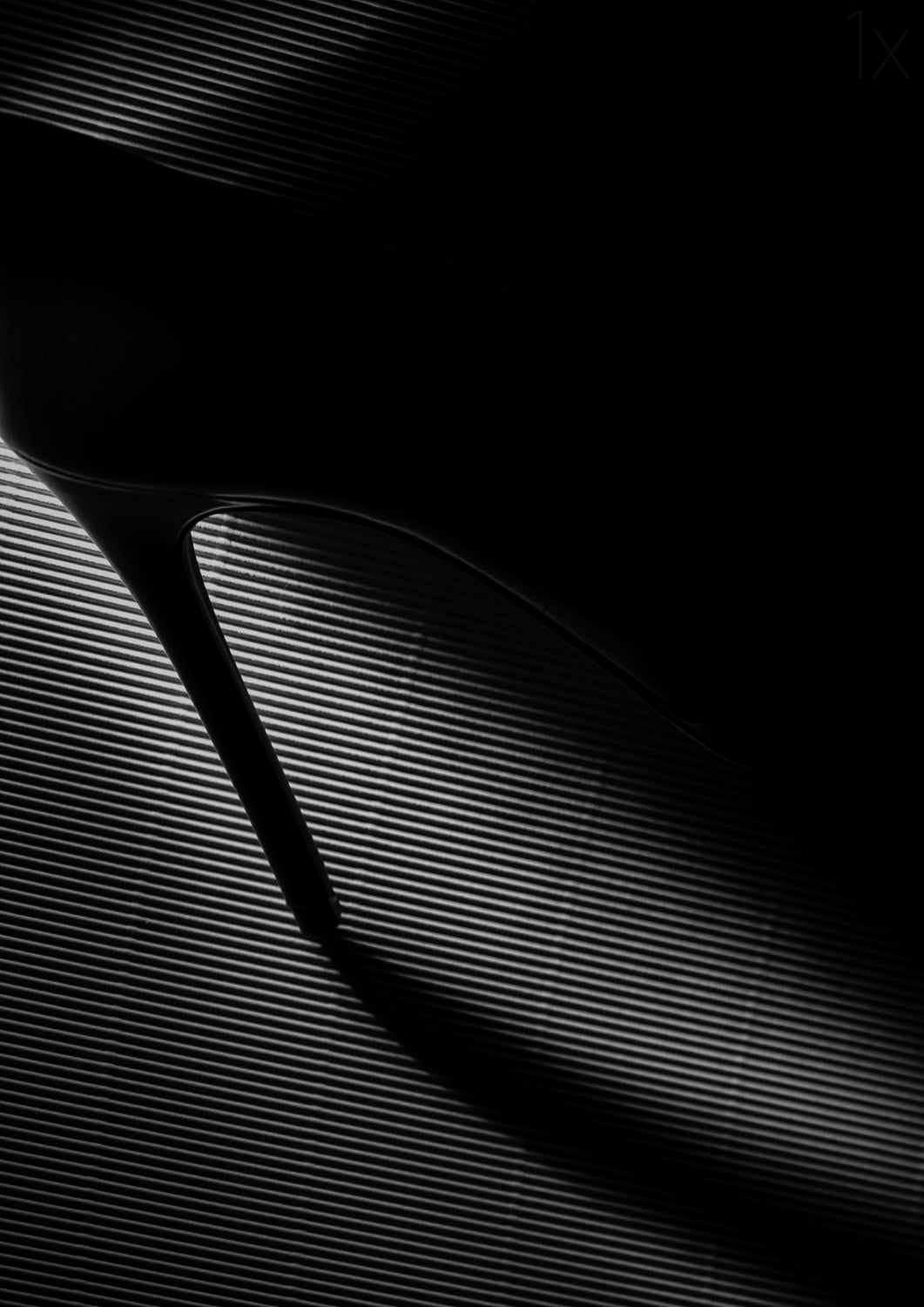 Black heel down Poster och Canvastavla
