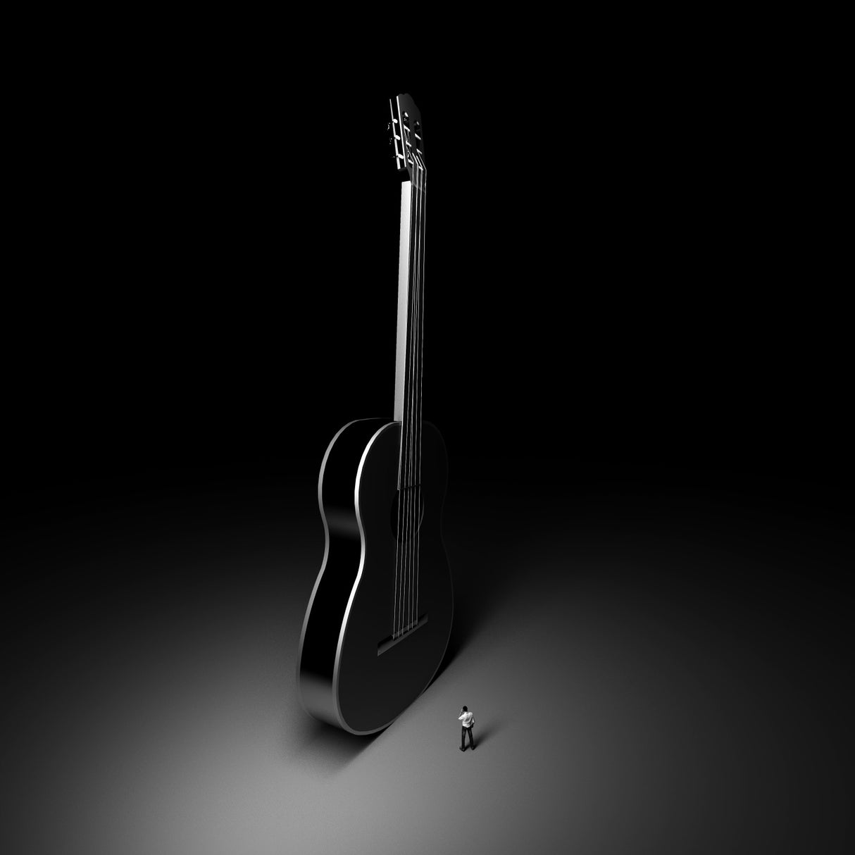 Guitar and Me Poster och Canvastavla