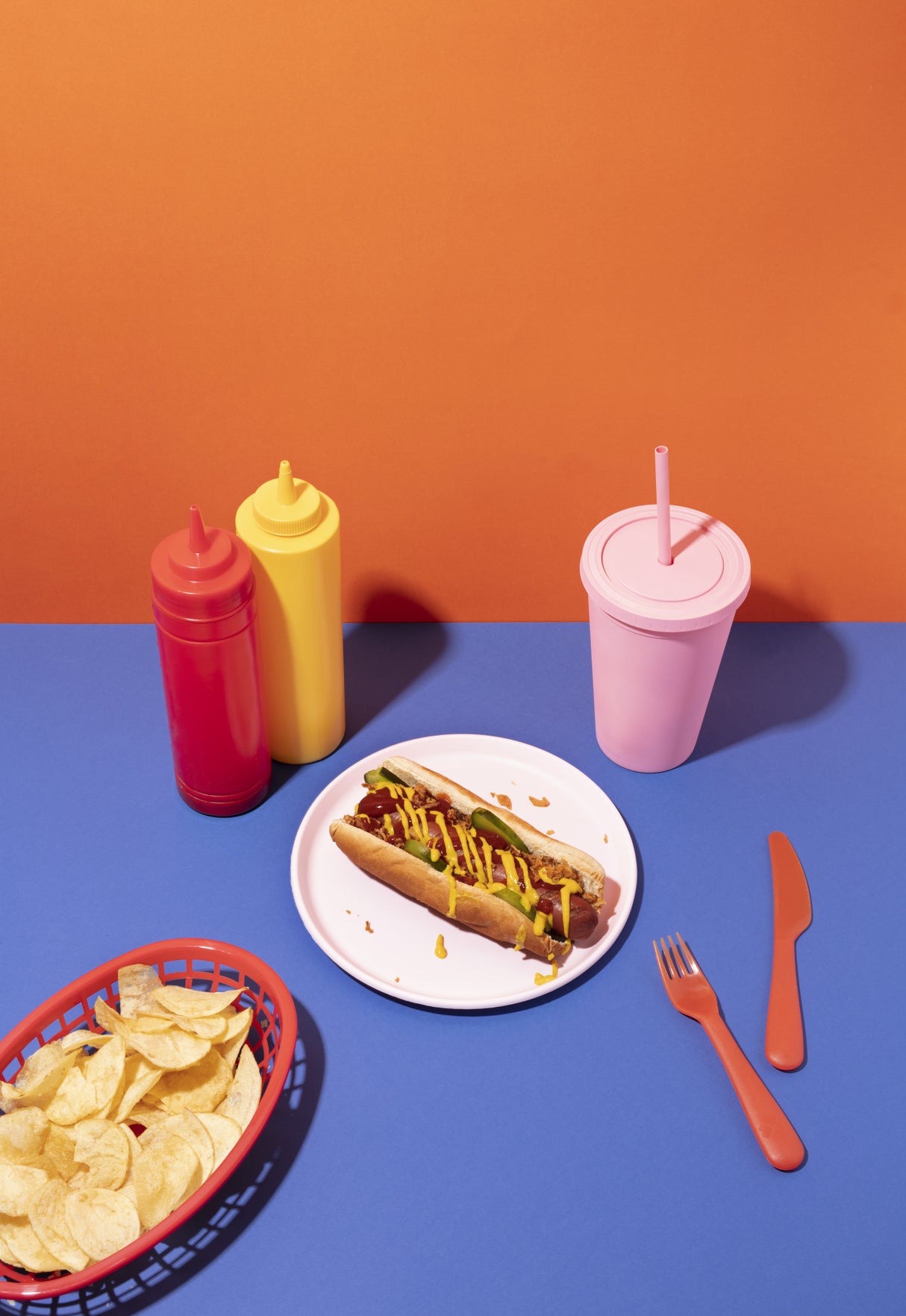 Hot Dog Poster och Canvastavla